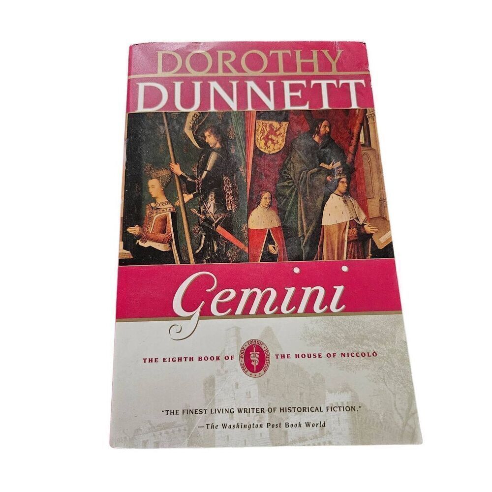 Gemini by Dorothy Dunnett vintage books isbn 0375708561